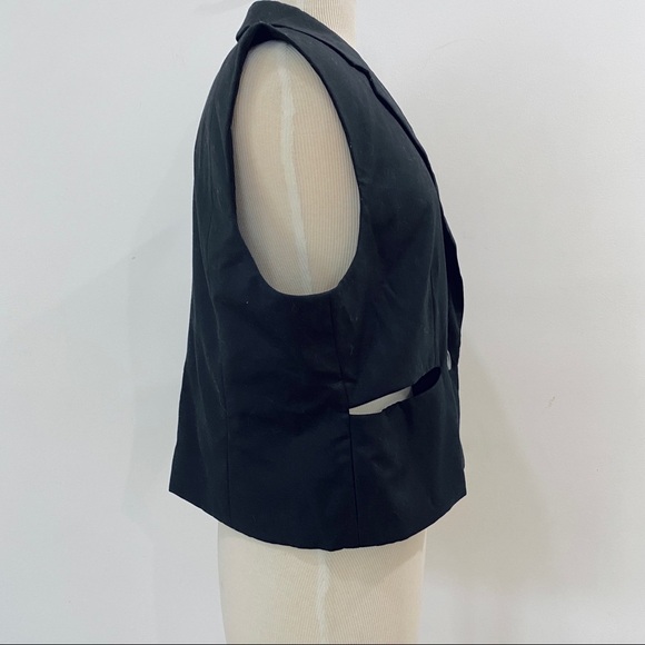 Ports 1961 100% wool and 100% silk lining cut out vest NEW - Picture 5 of 8